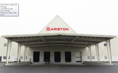 Khánh thành nhà máy Ariston tại Bắc Ninh